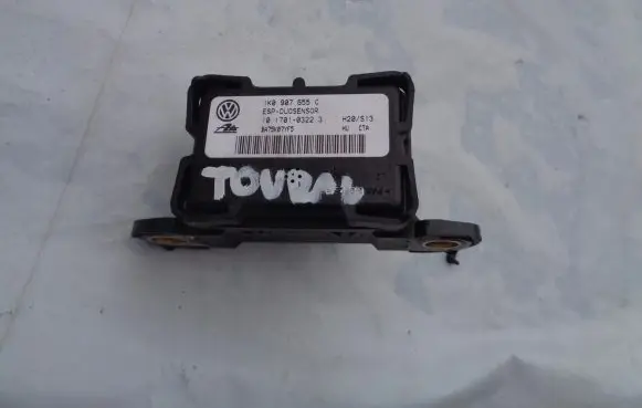 Volkswagen Touran I ESP acceleration yaw rate sensor 1K0907655C