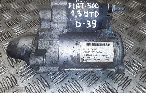 Fiat 500L Starter motor 51916170a152