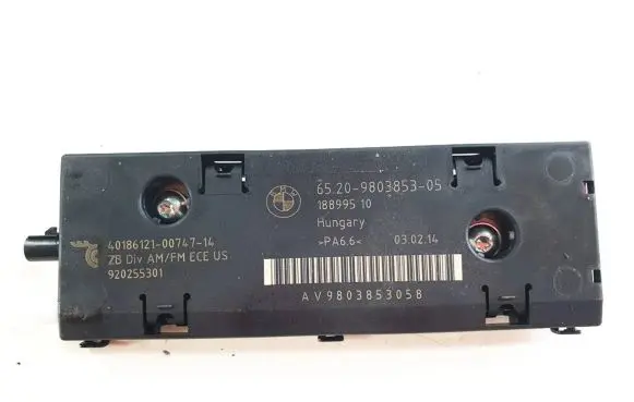 Mini Cooper Countryman R60 Aerial antenna amplifier 9803853 18899510 40186121007