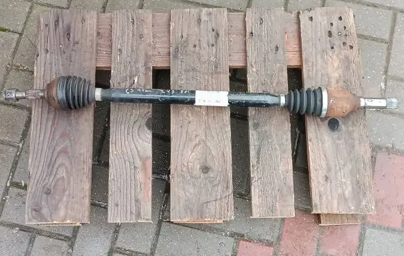 Citroen C3 Front driveshaft 9685532680