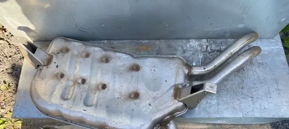 Renault Laguna II Rear muffler/silencer tail pipe 
