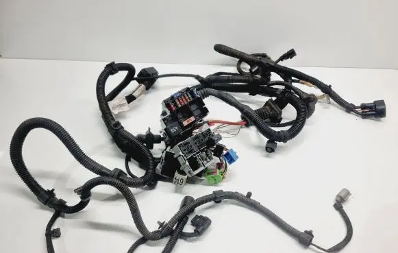 Volkswagen Touareg II Engine installation wiring loom 7P2971074A