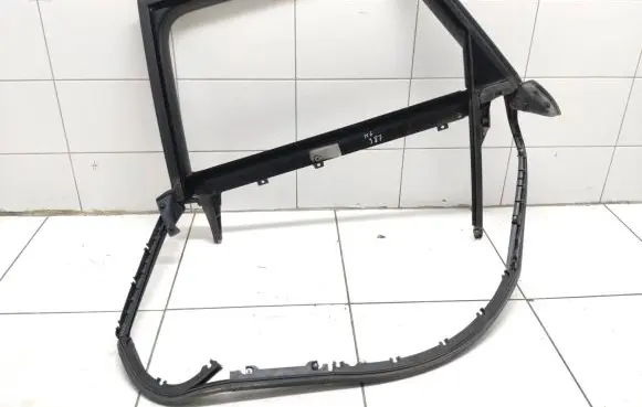 Audi A6 Allroad C6 Rear door window/glass frame 4F0867369C 4f08674150