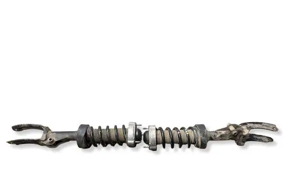 Volkswagen Touareg II Front shock absorber with coil spring 