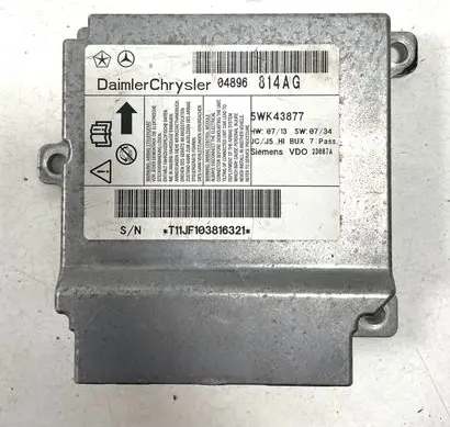 Dodge Journey Airbag control unit/module 04896814AG T11JF103816321
