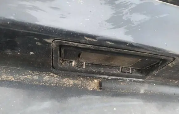 Peugeot 407 Number plate light