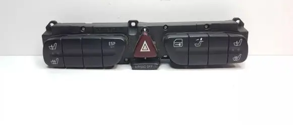Mercedes-Benz C W203 Hazard light switch 2038215458