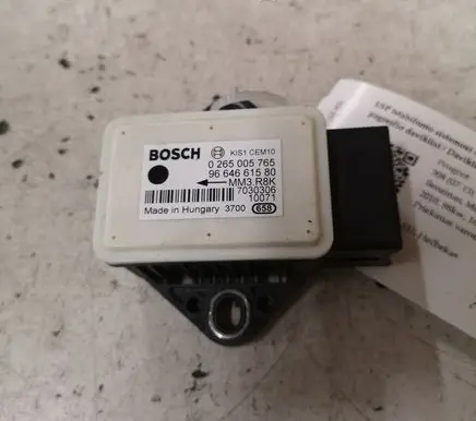 Peugeot 308 ESP acceleration yaw rate sensor 0265005765 9664661580