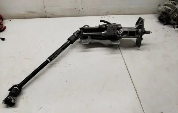 Steering wheel axle