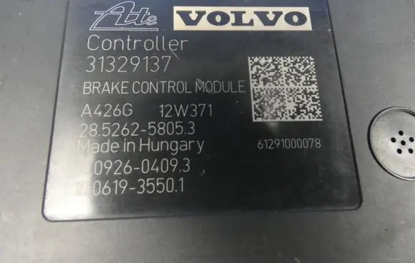 Volvo XC60 ABS Pump 31329137 A426C 10021205434