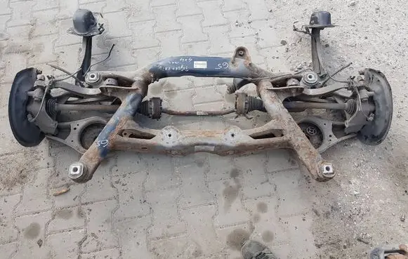 Volkswagen Tiguan Rear axle beam 5N0505235LIAUTOPX 5N0505235L