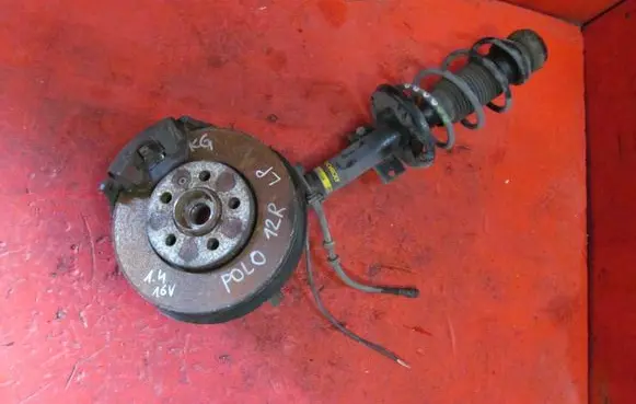 Volkswagen Polo V 6R Front wheel hub spindle knuckle POLO6RZWROTNICALP