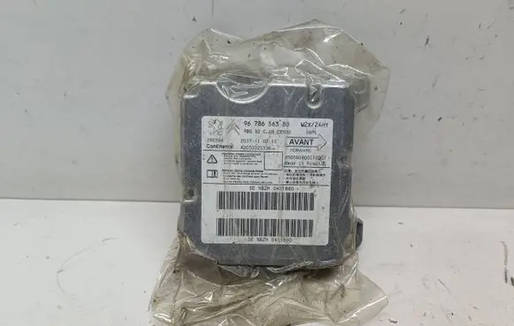 Peugeot 508 Airbag control unit/module 9678656380 A2C53323336 2017110211