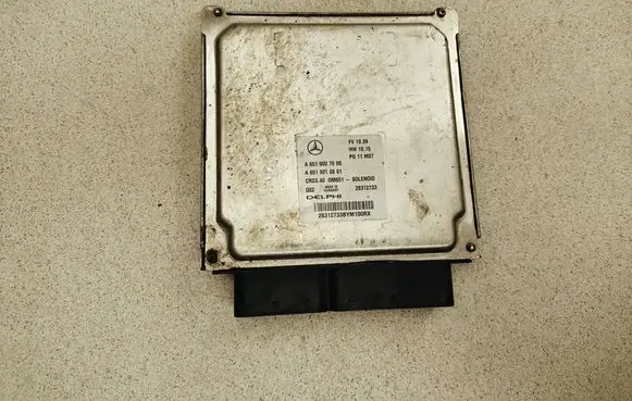 Mercedes-Benz B W246 W242 Engine control unit/module A6519007600 28312733 A6519010601