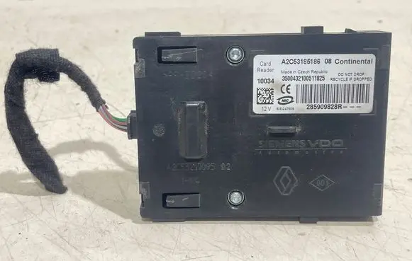 Renault Laguna III Ignition key card reader A2C53185186 285909828R 3500432100511825