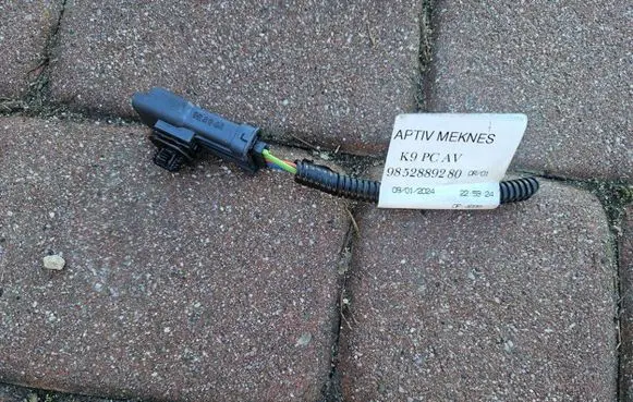 Citroen Berlingo Parking sensor (PDC) wiring loom 9852889280
