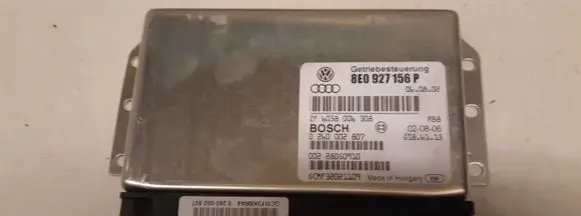 Audi A4 S4 B6 8E 8H Gearbox control unit/module 8E0927156P 0260002807