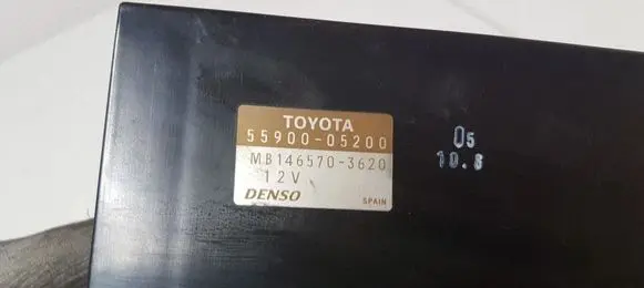 Toyota Avensis T250 Climate control unit 5590005200 MB1465703620 5590205050H