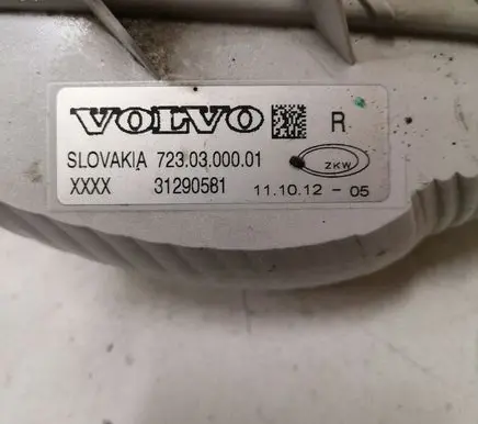 Volvo V40 Front fog light 31290581 7230300001