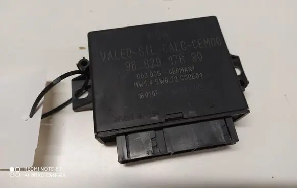 Citroen C6 Parking PDC control unit/module 9662917680