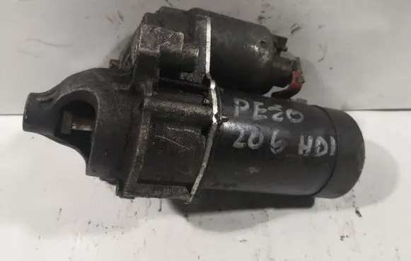 Peugeot 206 CC Starter motor D6RA110 25F20328 9640825280