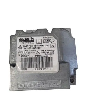Citroen C4 Grand Picasso Airbag control unit/module 9664217980 606474700