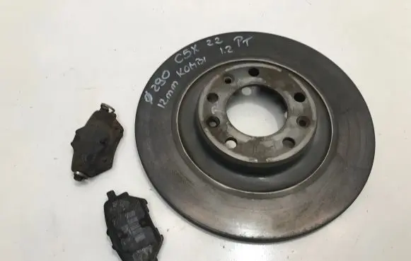 Citroen C5 X Rear brake disc 9840924980