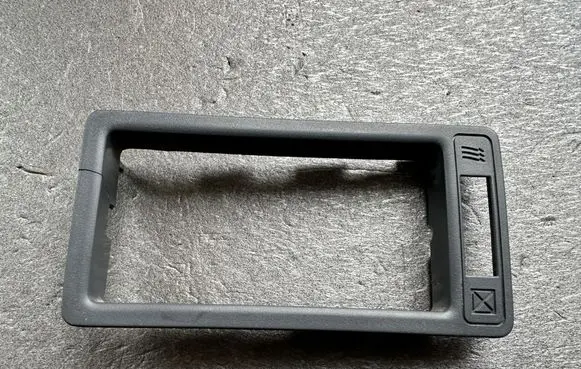 Dashboard side air vent grill/cover trim