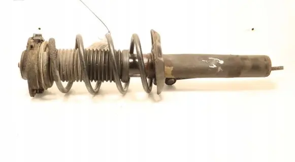 Front shock absorber with coil spring