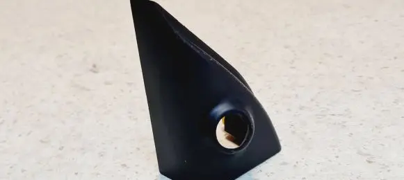 Plastic wing mirror trim cover