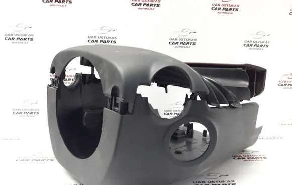 Steering wheel column trim