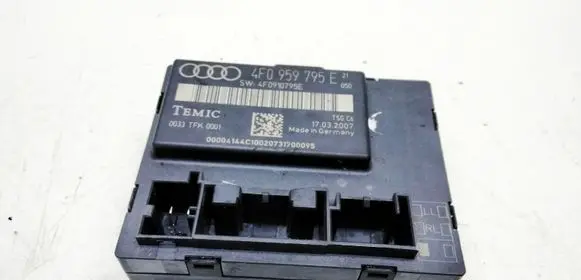 Audi A6 S6 C6 4F Door control unit/module 4F0959795E