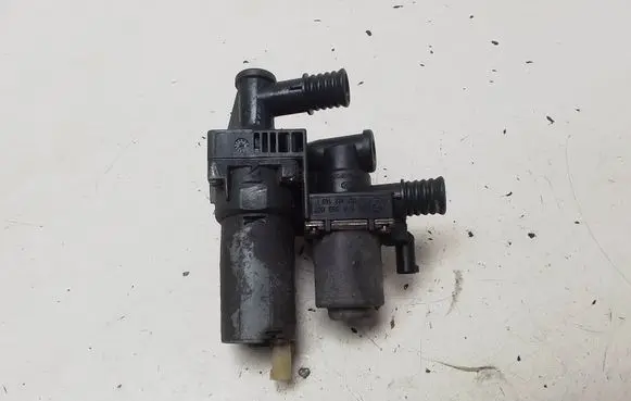 Coolant heater control valve