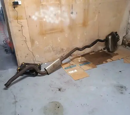 BMW 5 F10 F11 Muffler/silencer 761860504