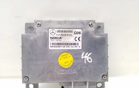Mercedes-Benz E W211 Phone control unit/module A2118205885