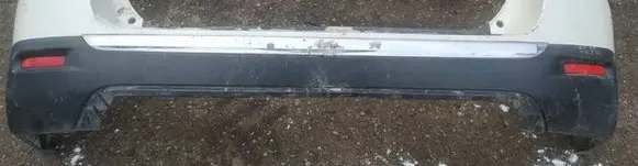 Toyota Highlander XU40 Rear bumper baltas