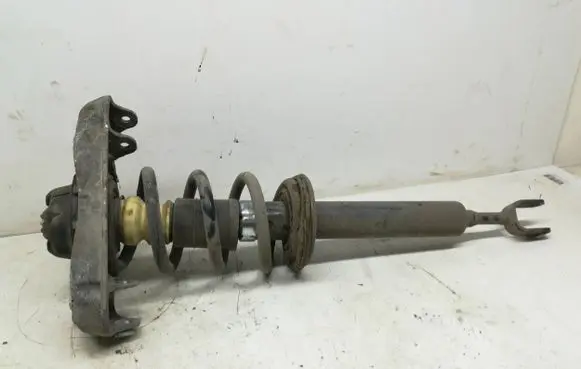 Front shock absorber with coil spring