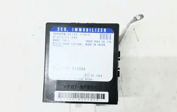 Toyota Corolla Verso E121 Immobilizer control unit/module 8978013010