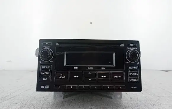 Subaru XV I Radio/CD/DVD/GPS head unit 86201FJ420