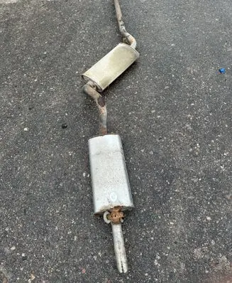 Audi 80 90 B3 Muffler/silencer 