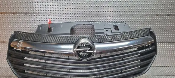 Front bumper upper radiator grill