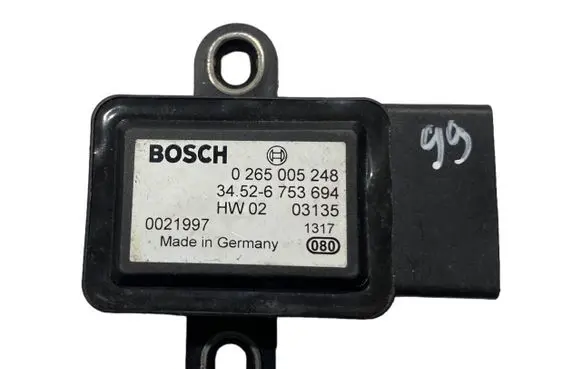 BMW X5 E53 ESP acceleration yaw rate sensor 6753694 34526753694 0265005248
