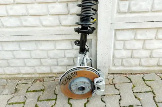 Volvo EX30 Front wheel hub spindle knuckle 80006989