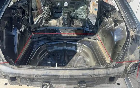 Audi A3 S3 8V Rear bodywork 