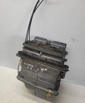 Interior heater climate box assembly
