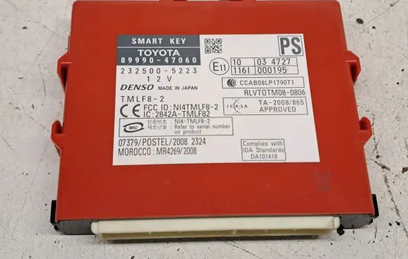 Toyota Prius (XW30) Keyless (KESSY) go control unit/module 8999047060 2325005223