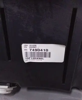 Dodge Charger Glove box 10516298 GH233407 1QF13DX9AL
