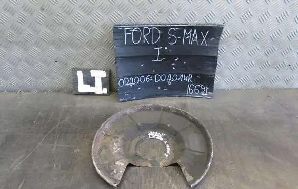 Ford S-MAX Rear brake disc plate dust cover 6G912K316A
