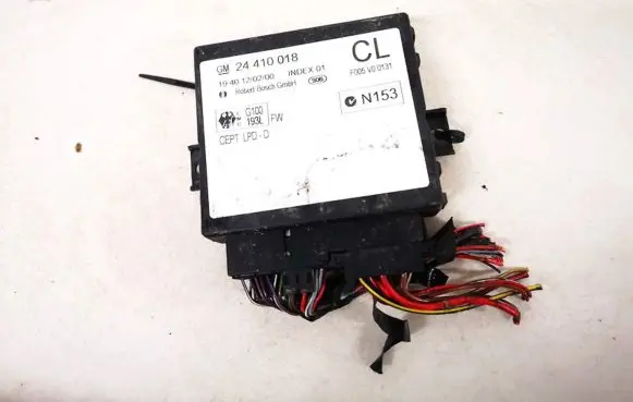 Opel Zafira A Comfort/convenience module 24410018cl 24410018