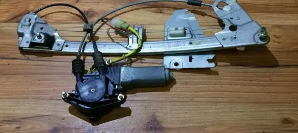 Mazda 323 F Sliding door window regulator with motor